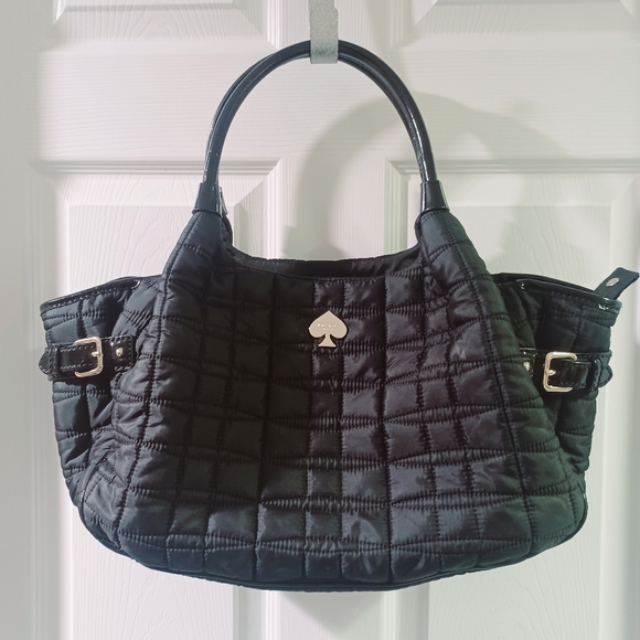 kate spade Handbags - Kate Spade Black Quilted Shoulder Bag